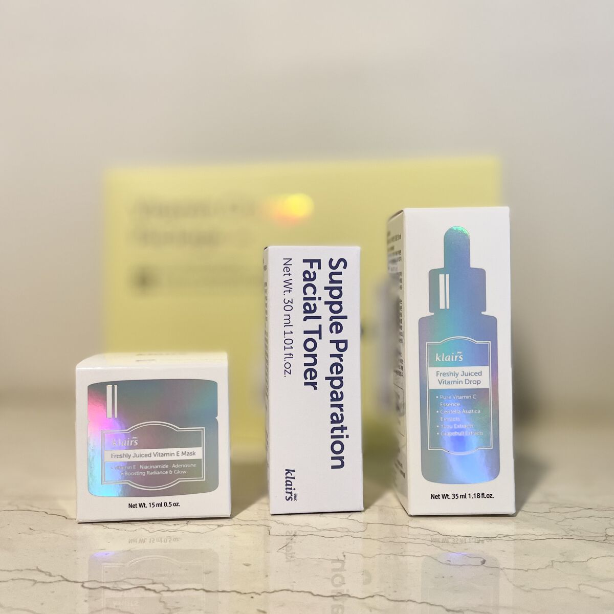 フレッシュリージュースドビタミンドロップ(35ml)/Klairs/美容液を使ったクチコミ（1枚目）