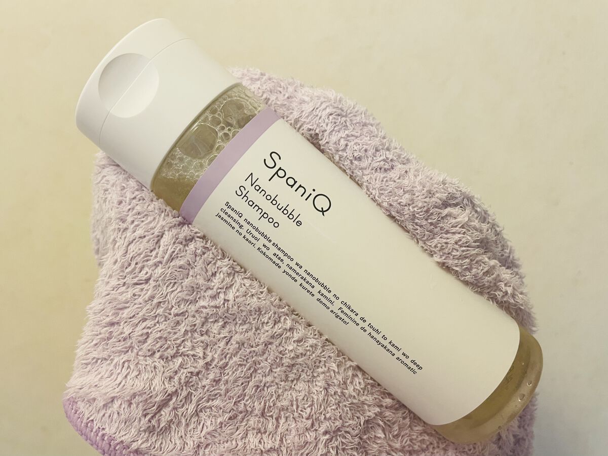 SpaniQ ナノバブルシャンプー/SpaniQ/市販シャンプーを使ったクチコミ（1枚目）