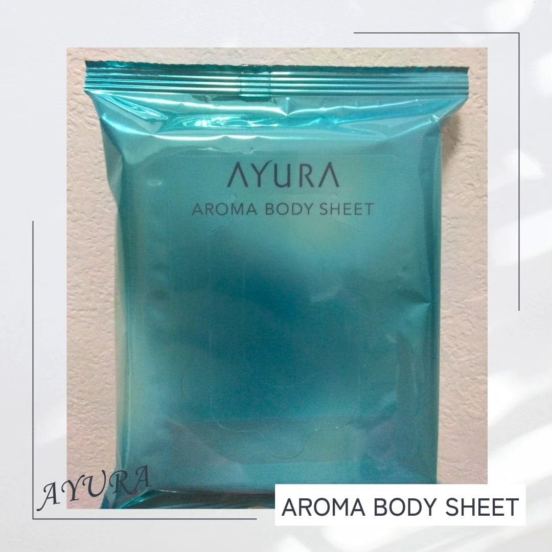 アロマボディシート/AYURA/ボディシートを使ったクチコミ(1枚目)