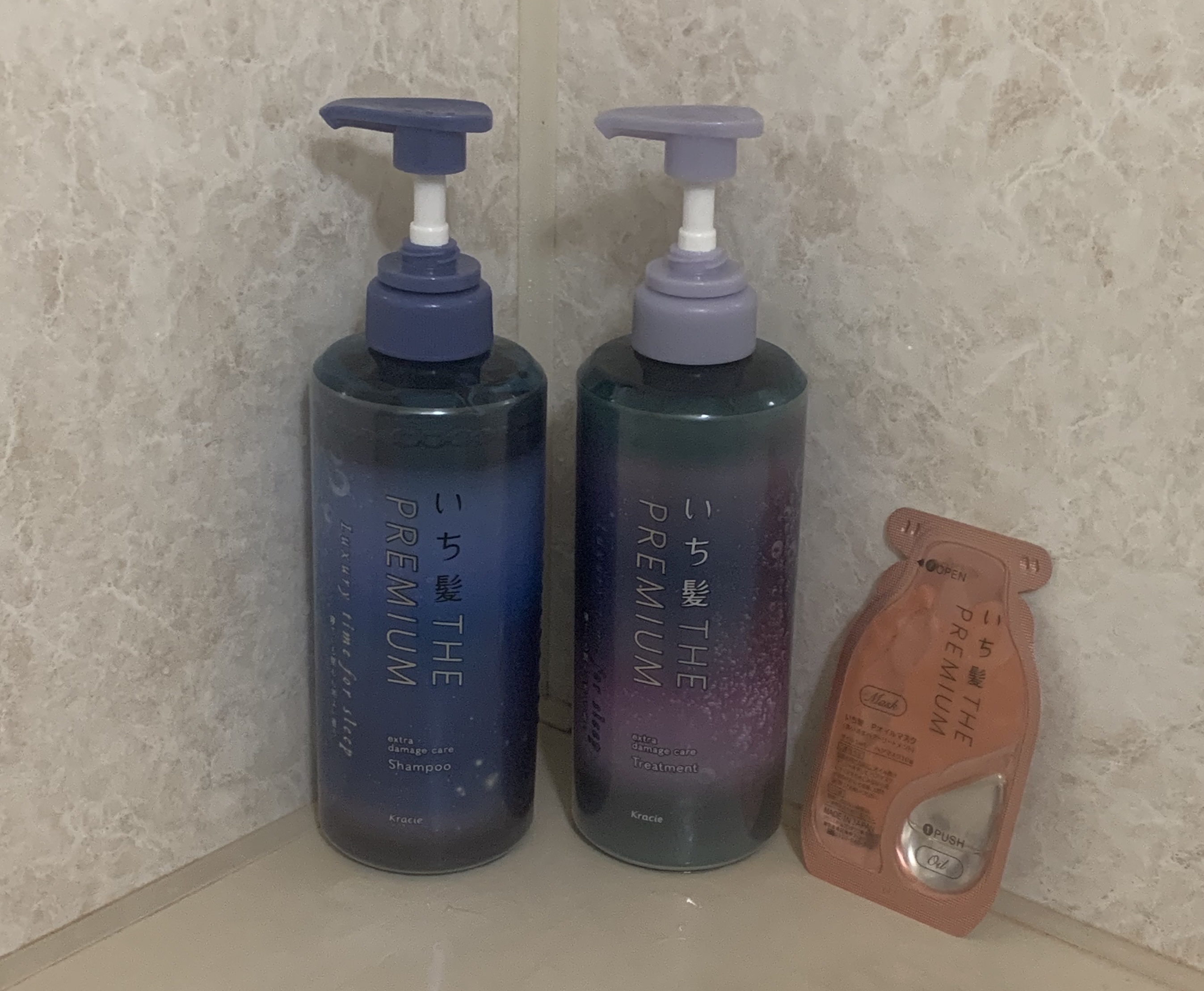 THE PREMIUM Luxury time for sleep/いち髪/市販シャンプーを使ったクチコミ（1枚目）