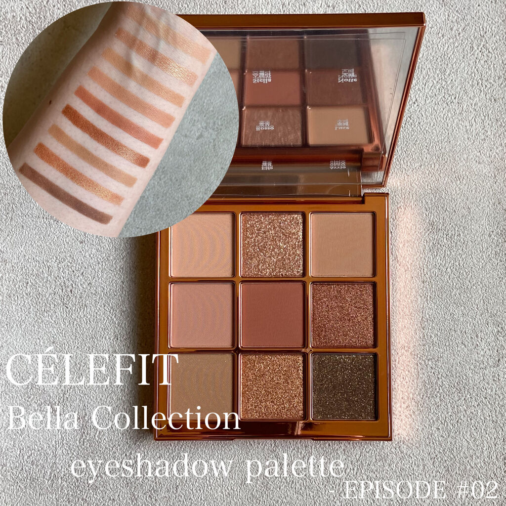 The Bella collection eyeshadow palette #02/CELEFIT/アイシャドウパレットを使ったクチコミ（1枚目）