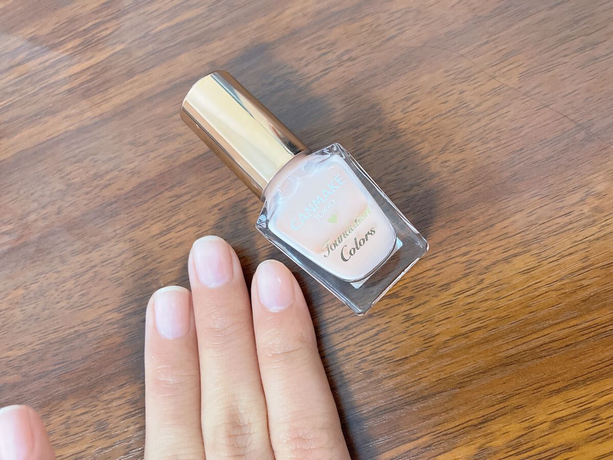 ファンデーションカラーズ/キャンメイク/マニキュアを使ったクチコミ（1枚目）