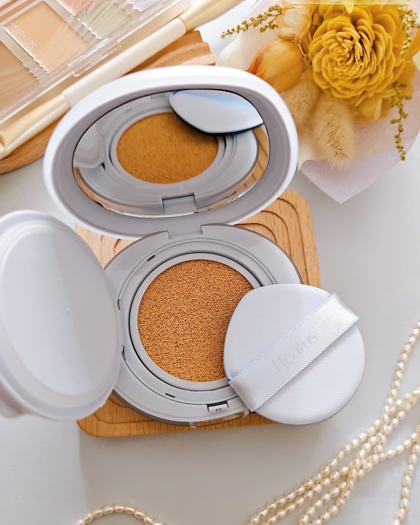 ブリージングコンシーラーパレット/Healus/パレットコンシーラーを使ったクチコミ(3枚目)