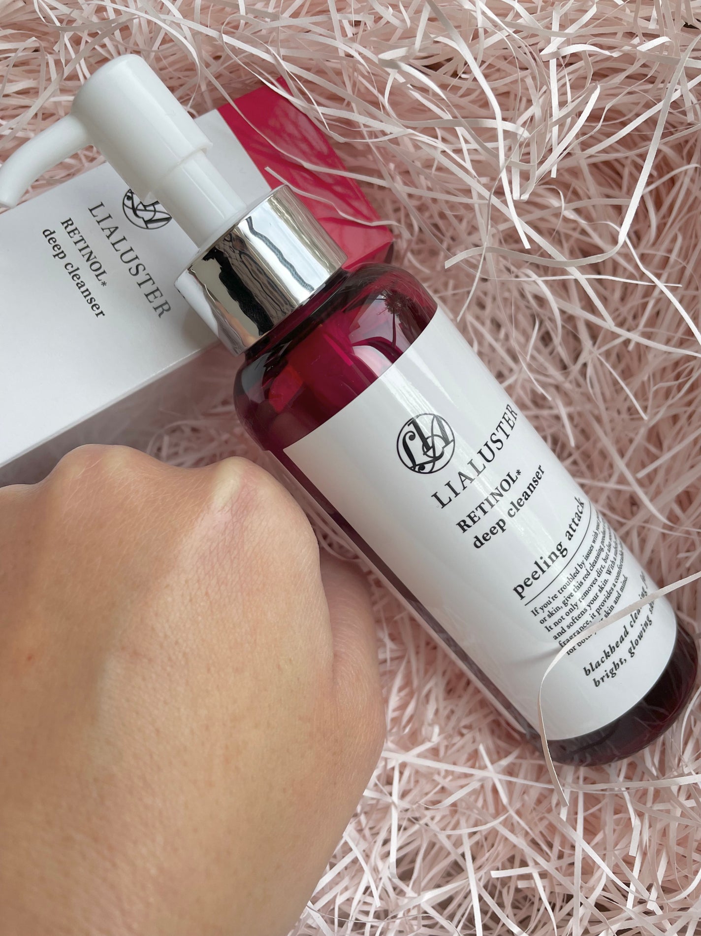 レチノールディープクレンザー/LIALUSTER/その他洗顔料を使ったクチコミ(5枚目)
