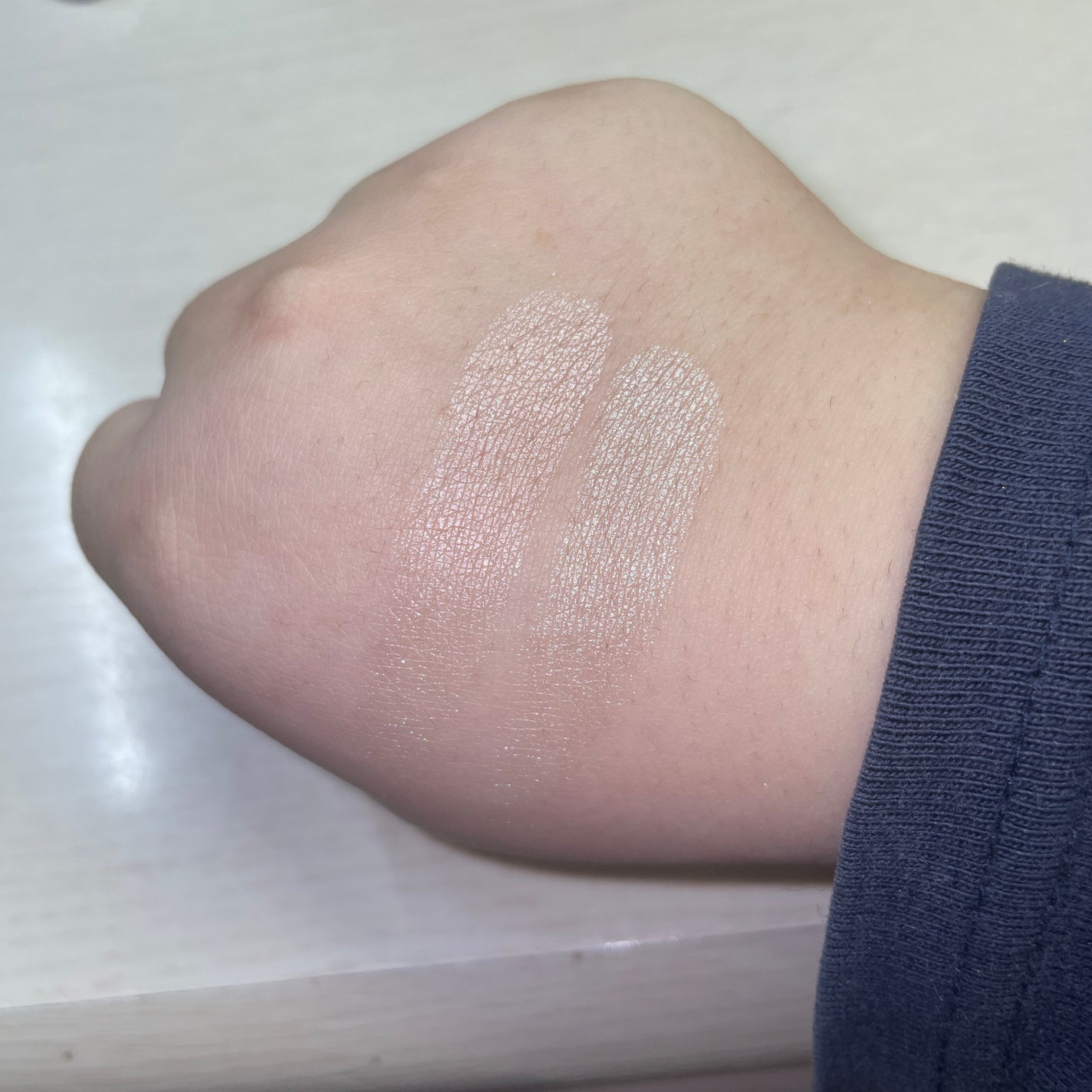 UGT スフレハイライター/U R GLAM/クリームハイライトを使ったクチコミ(2枚目)