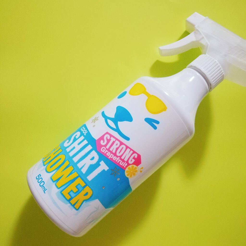 ひんやりシャツシャワー 無香料/ときわ商会/その他を使ったクチコミ(1枚目)