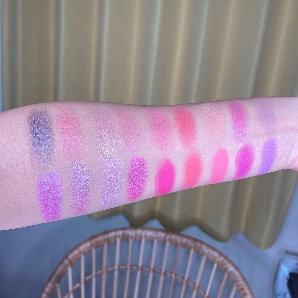 UR GLAM BLOOMING EYE COLOR PALETTE/U R GLAM/アイシャドウパレットを使ったクチコミ(6枚目)