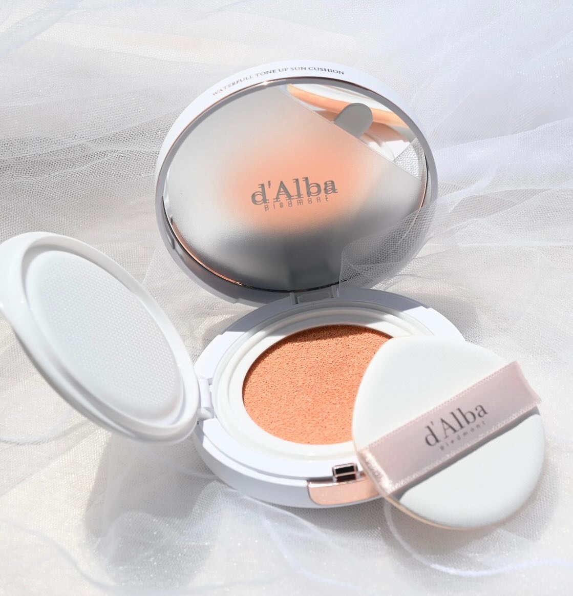 ウォータフルトーンアップサンクッション/ダルバ/化粧下地を使ったクチコミ（3枚目）