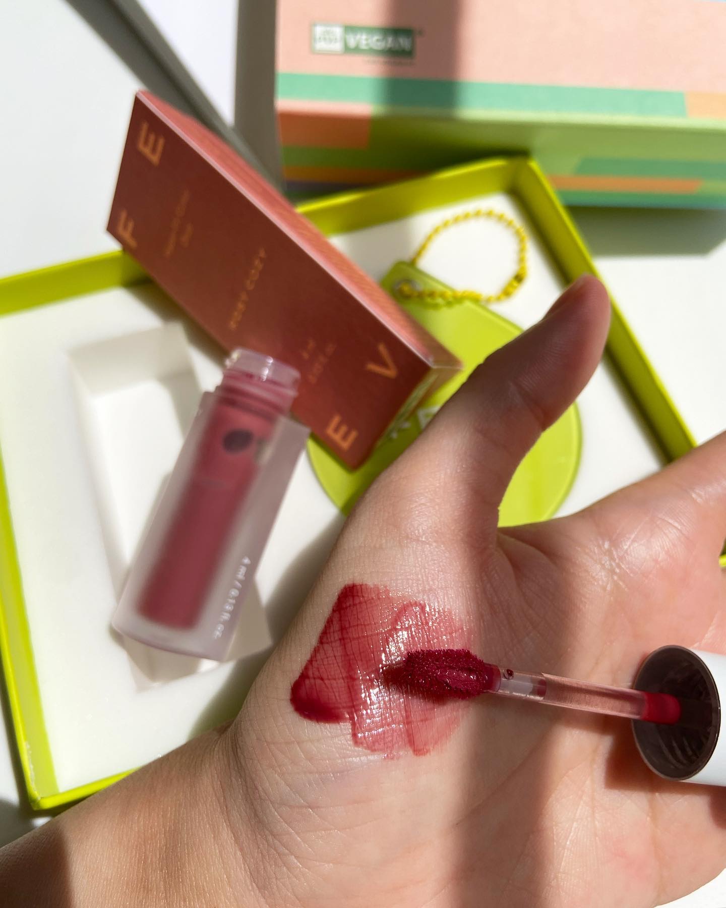 カラードロップ ロージーコージー/FEEV/口紅を使ったクチコミ（1枚目）