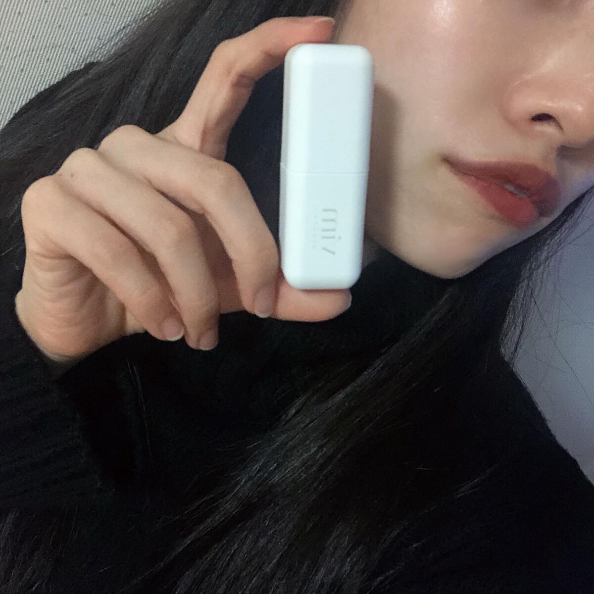 my confidence lip souffle matte  cacao 70% brown（カカオ70％ブラウン）/vim BEAUTY/口紅を使ったクチコミ（3枚目）