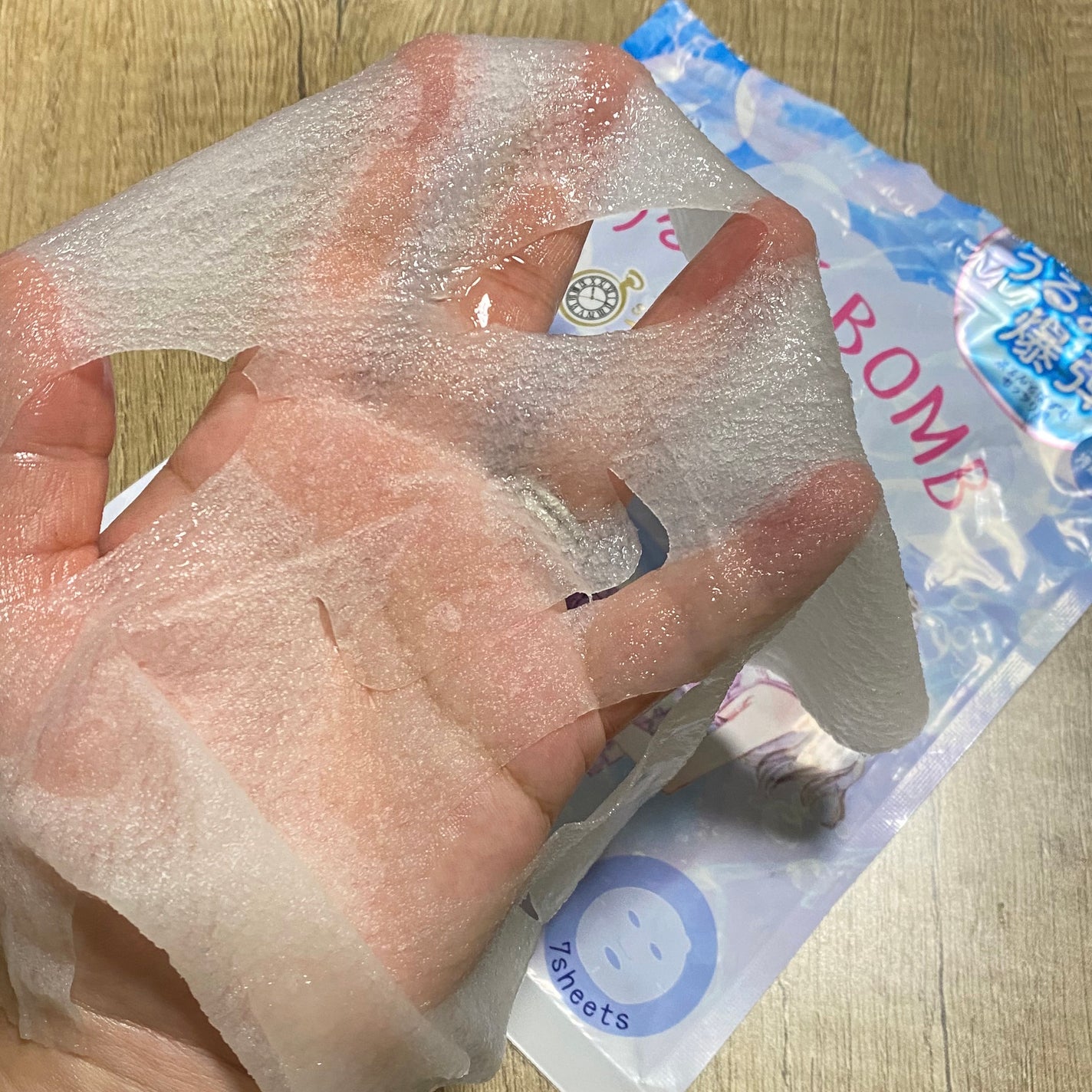 うるうるBOMBマスク/クリアターン/シートマスク・パックを使ったクチコミ(3枚目)