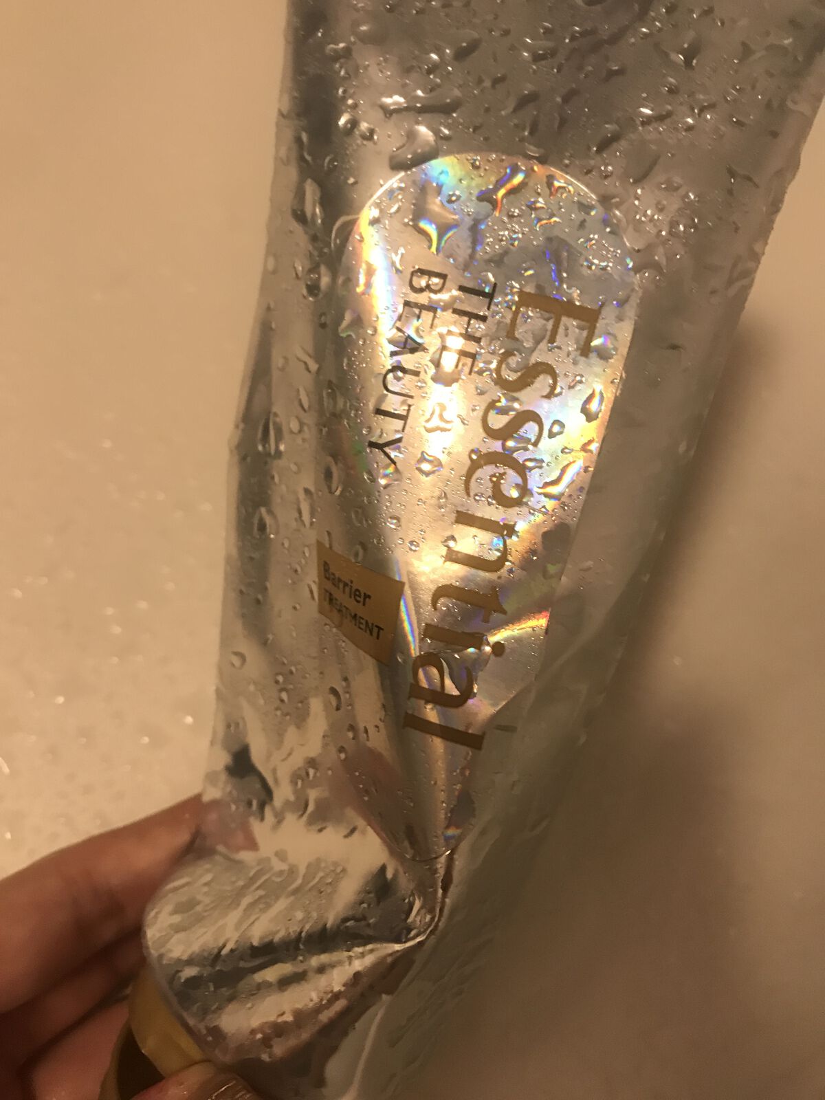 髪のキメ美容バリアトリートメント/エッセンシャル/洗い流すヘアトリートメントを使ったクチコミ（1枚目）