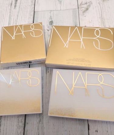 NARS オールザットグリターズ ライトリフレクティング チークパレット のクチコミ「アイシャドウと一緒にこちらのチークパレットも購入しました。
ちょっと日常使いには濃い色かな…と.....」（2枚目）