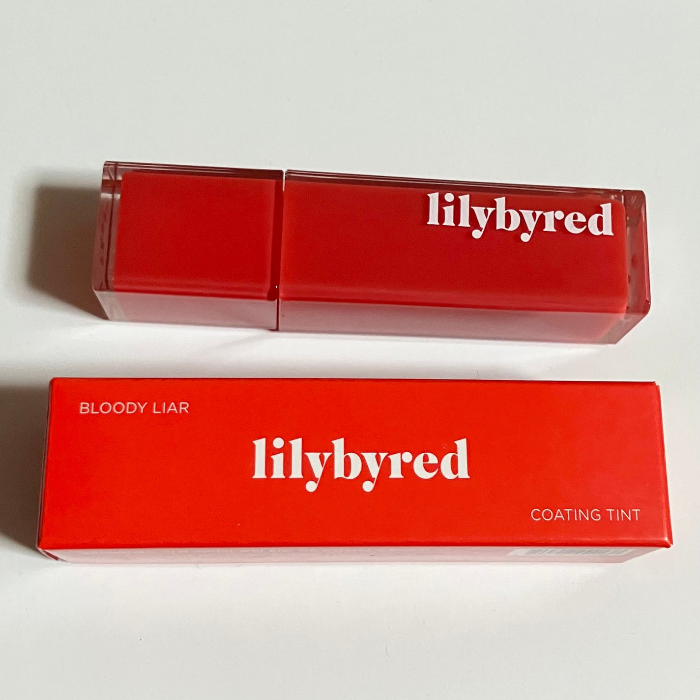 ブラッディライアー コーティングティント/lilybyred/リップティントを使ったクチコミ(2枚目)