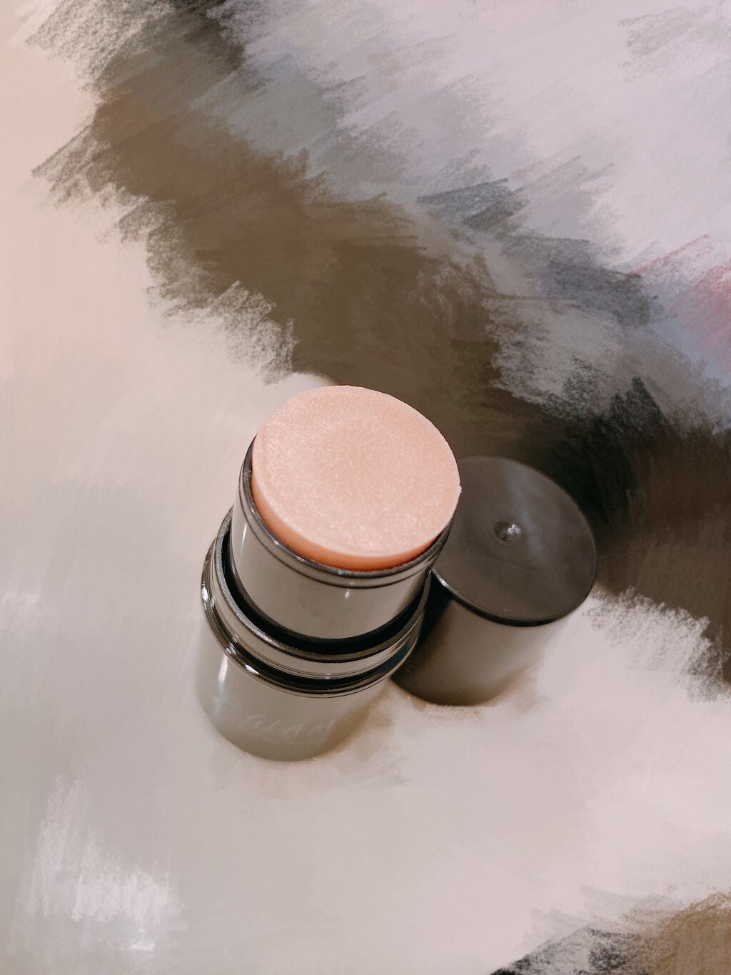 UR GLAM FACE GLOSS STICK/U R GLAM/ジェル・クリームチークを使ったクチコミ(2枚目)