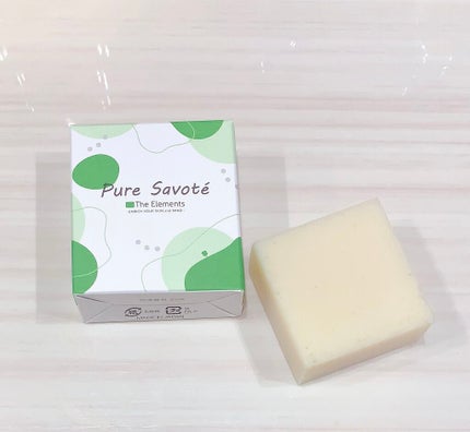 ピュア・サボーテ/The Elements/洗顔石鹸を使ったクチコミ(1枚目)