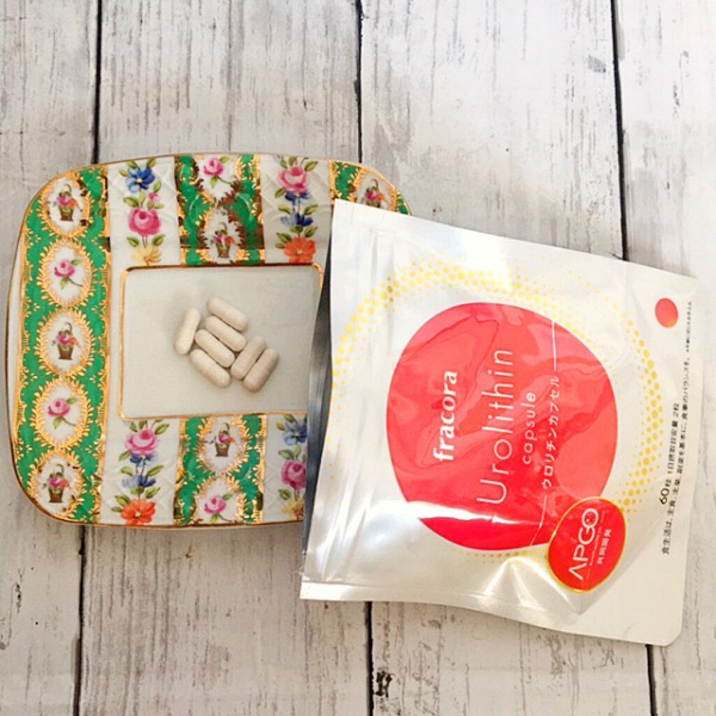 ウロリチンカプセル/fracora/美容サプリメントを使ったクチコミ（1枚目）