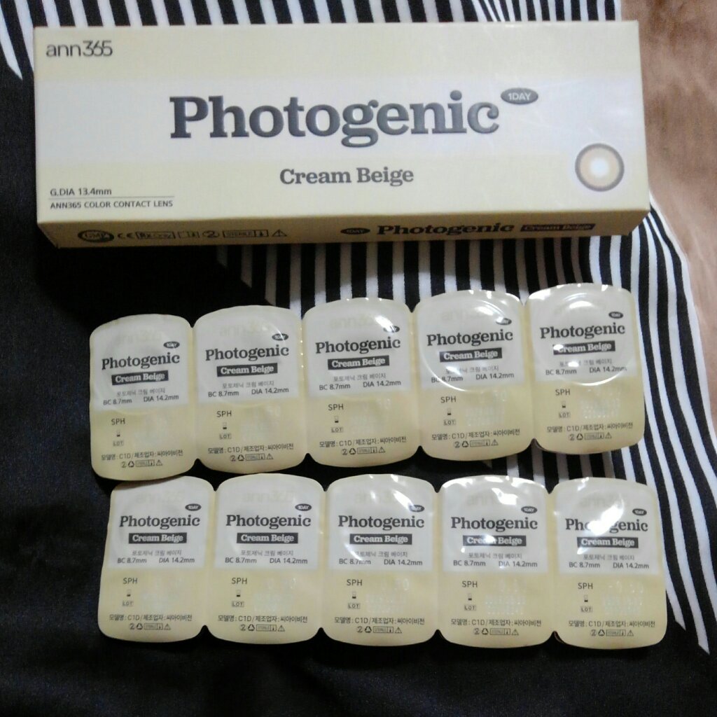 フォトジェニック 1DAY/ANN365LENS/ワンデー（１DAY）カラコンを使ったクチコミ（1枚目）