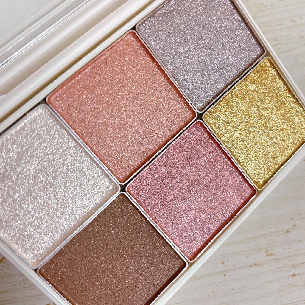 プリズマティックラスター アイシャドウパレット/RMK/アイシャドウパレットを使ったクチコミ(3枚目)