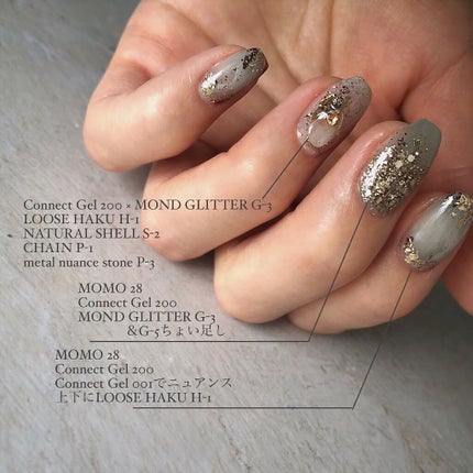 MOMOジェル/nail for all/ジェルネイルを使ったクチコミ(6枚目)