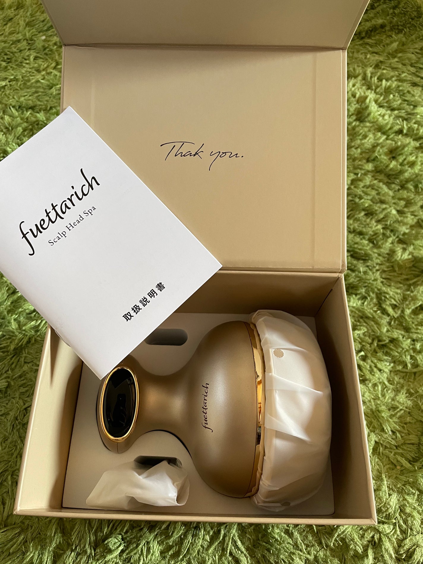 スカルプ ヘッドスパ/fuettarich (フエッタリッチ)/ヘッドマッサージャーを使ったクチコミ(1枚目)