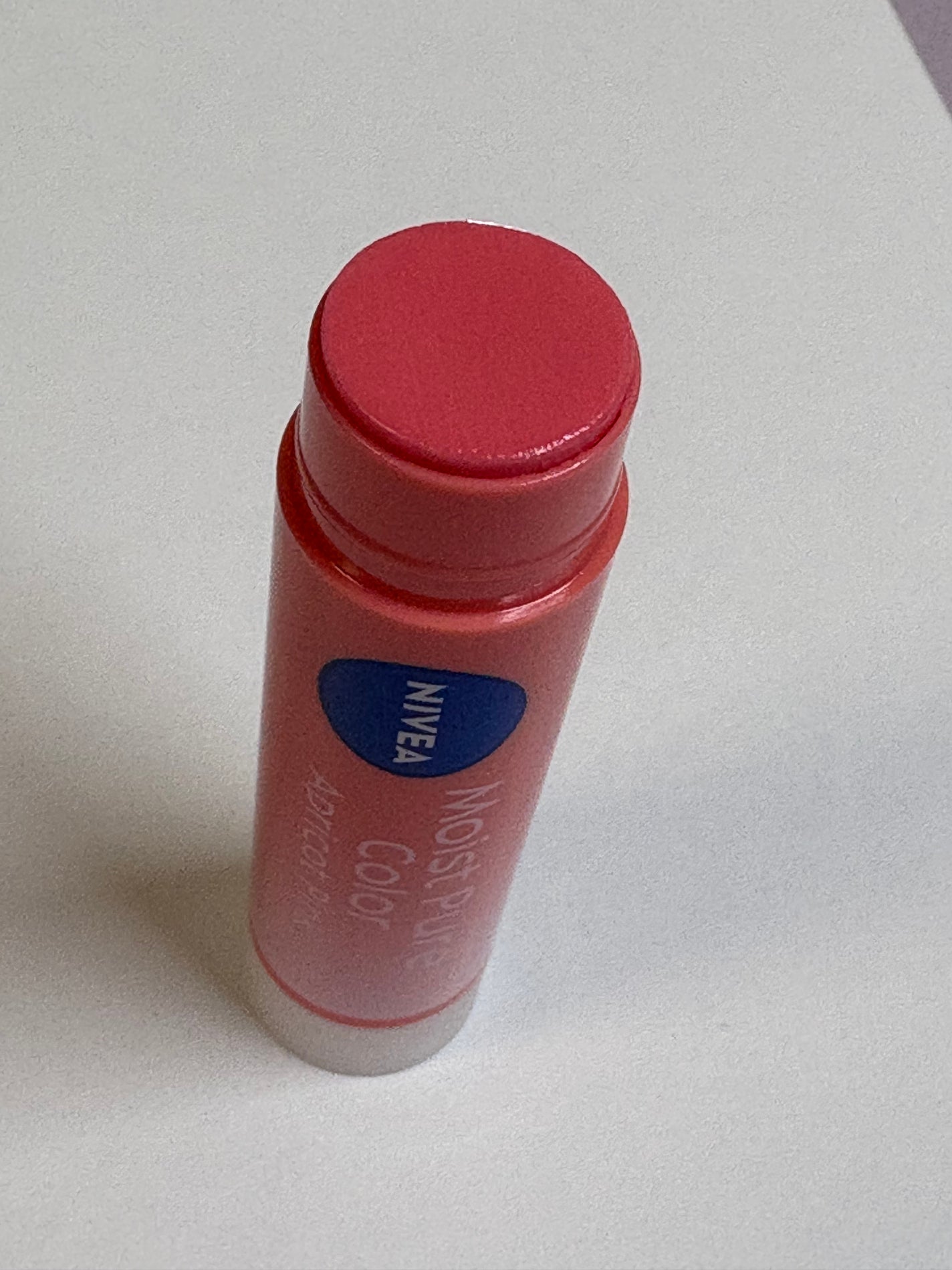 モイストピュアカラーリップ/ニベア/リップクリームを使ったクチコミ(3枚目)