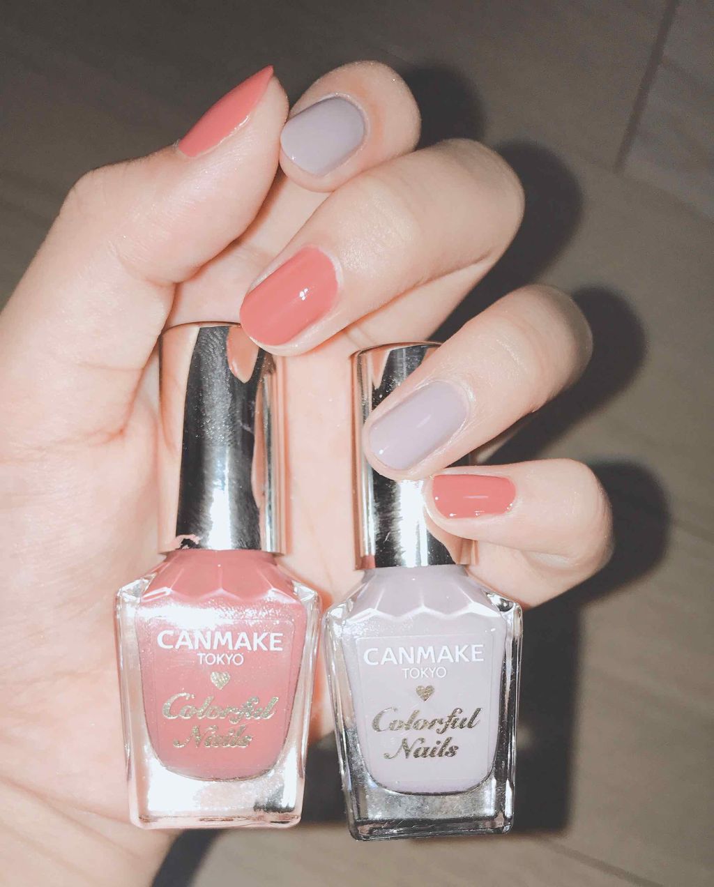 カラフルネイルズ/キャンメイク/マニキュアを使ったクチコミ（2枚目）