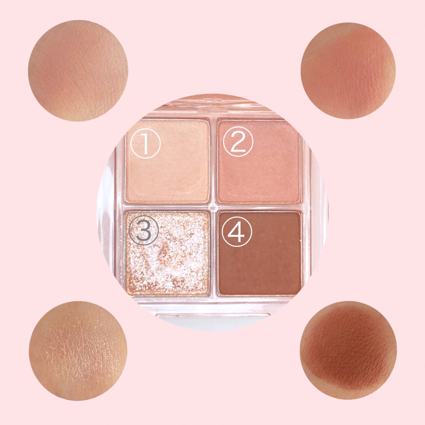 アンドバイロムアンド メロウアイパレット/&nd by rom&nd/アイシャドウパレットを使ったクチコミ(2枚目)