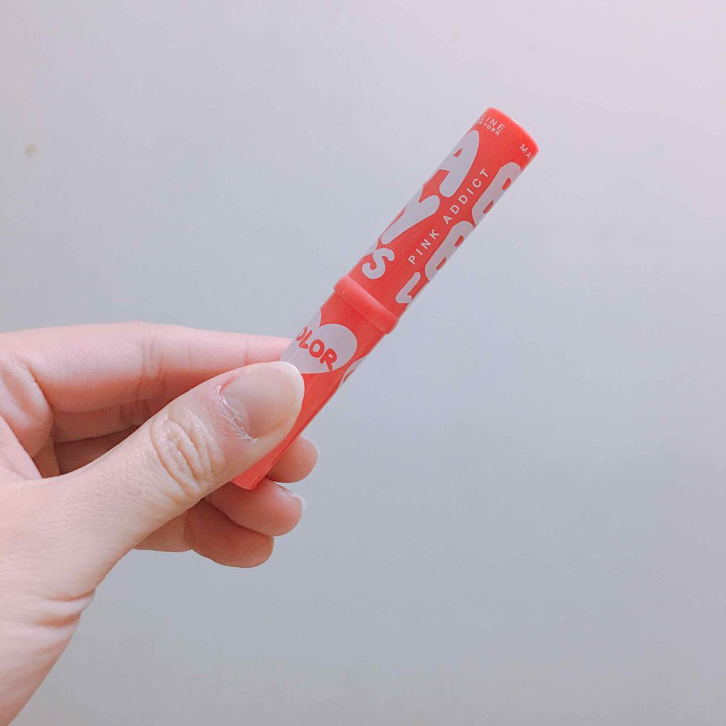 リップクリーム カラー BABY LIPS 02 ピンク アディクト/MAYBELLINE NEW YORK/リップケアを使ったクチコミ（3枚目）