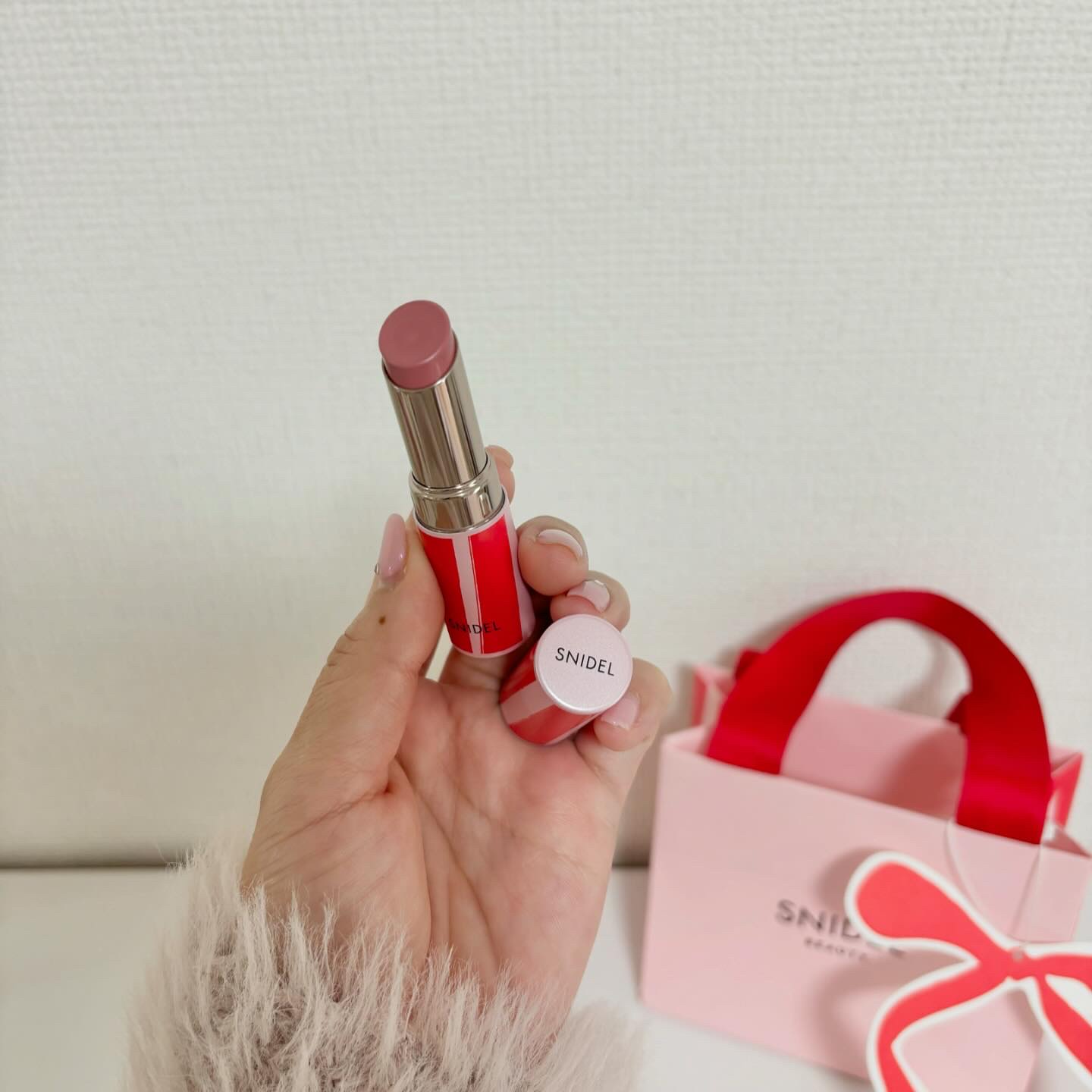 ルージュスナイデル n/SNIDEL BEAUTY/口紅を使ったクチコミ（2枚目）