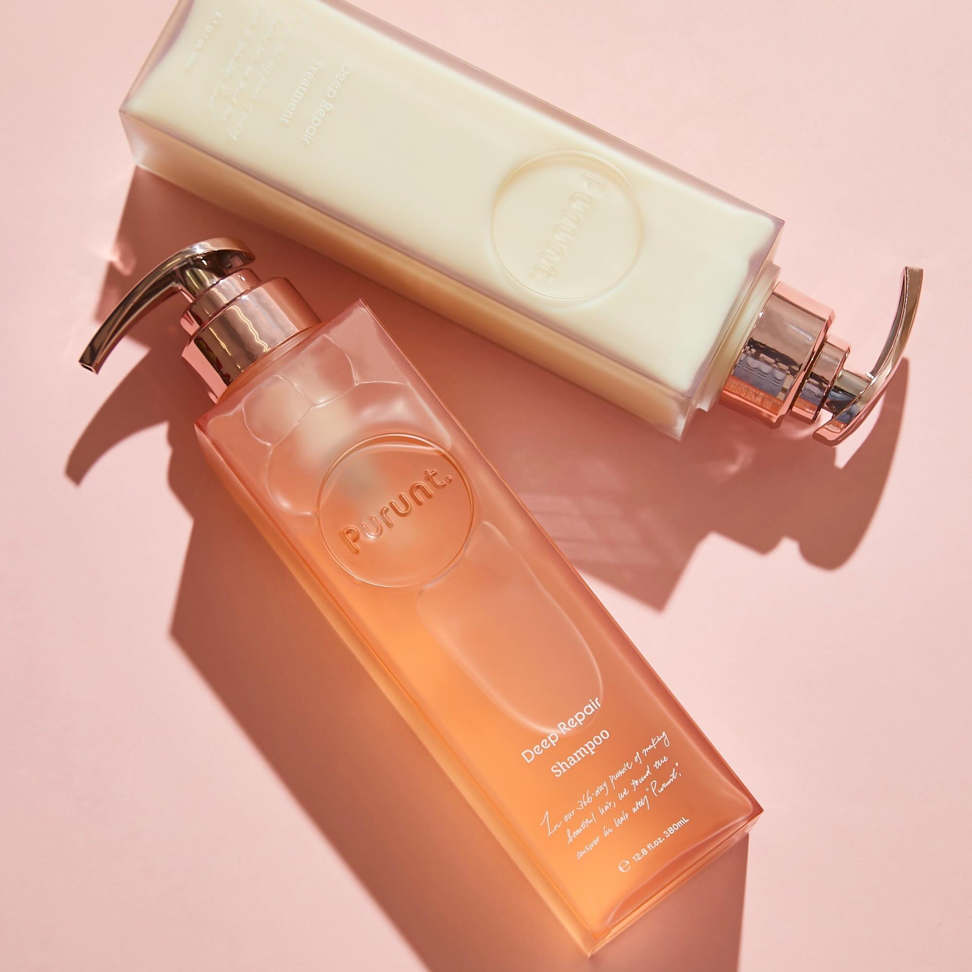 プルント ディープリペア美容液シャンプー／トリートメント/Purunt./市販シャンプーを使ったクチコミ（1枚目）