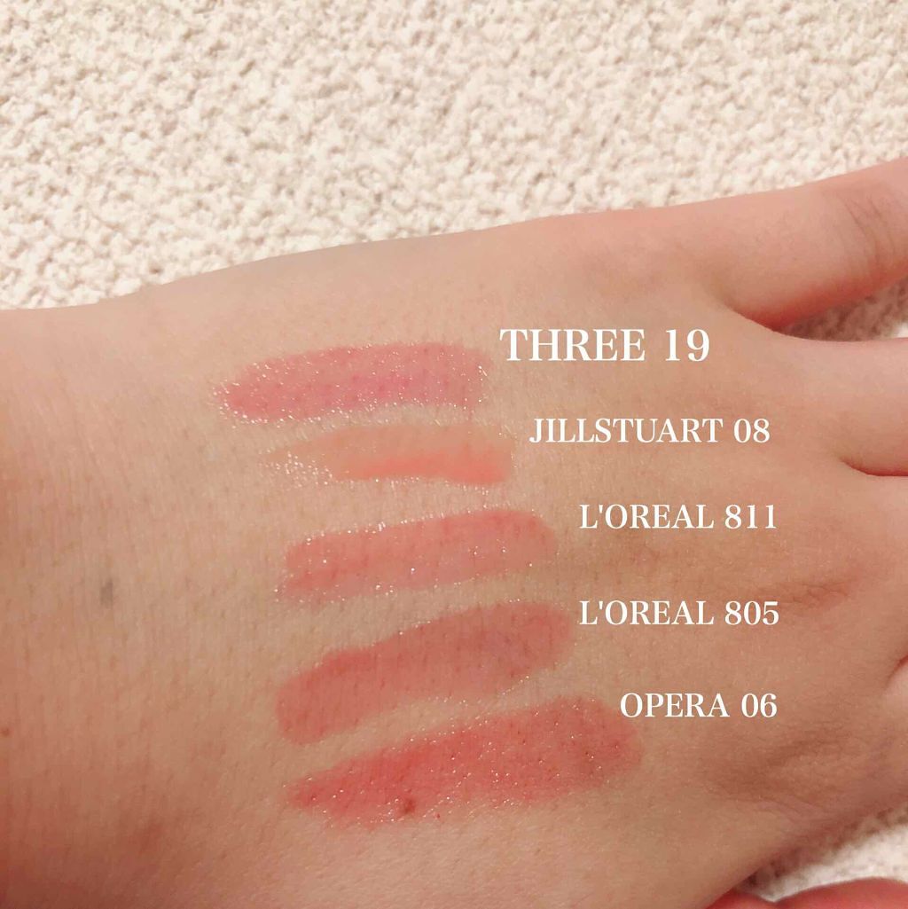 フォーエヴァージューシー オイルルージュ シアー/JILL STUART/口紅を使ったクチコミ（3枚目）