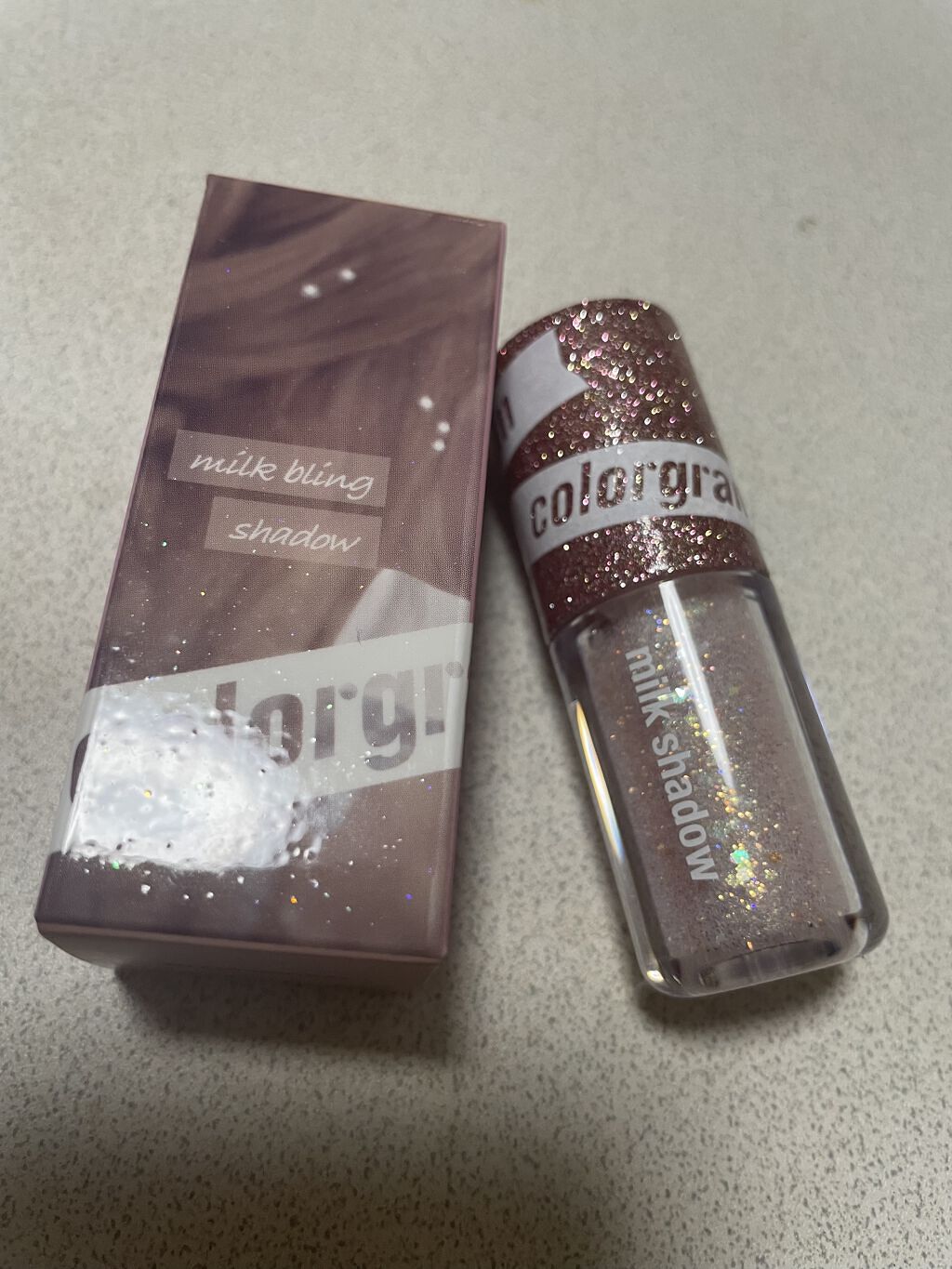 ミルクブリングシャドウ/Colorgram/リキッドアイシャドウを使ったクチコミ（1枚目）