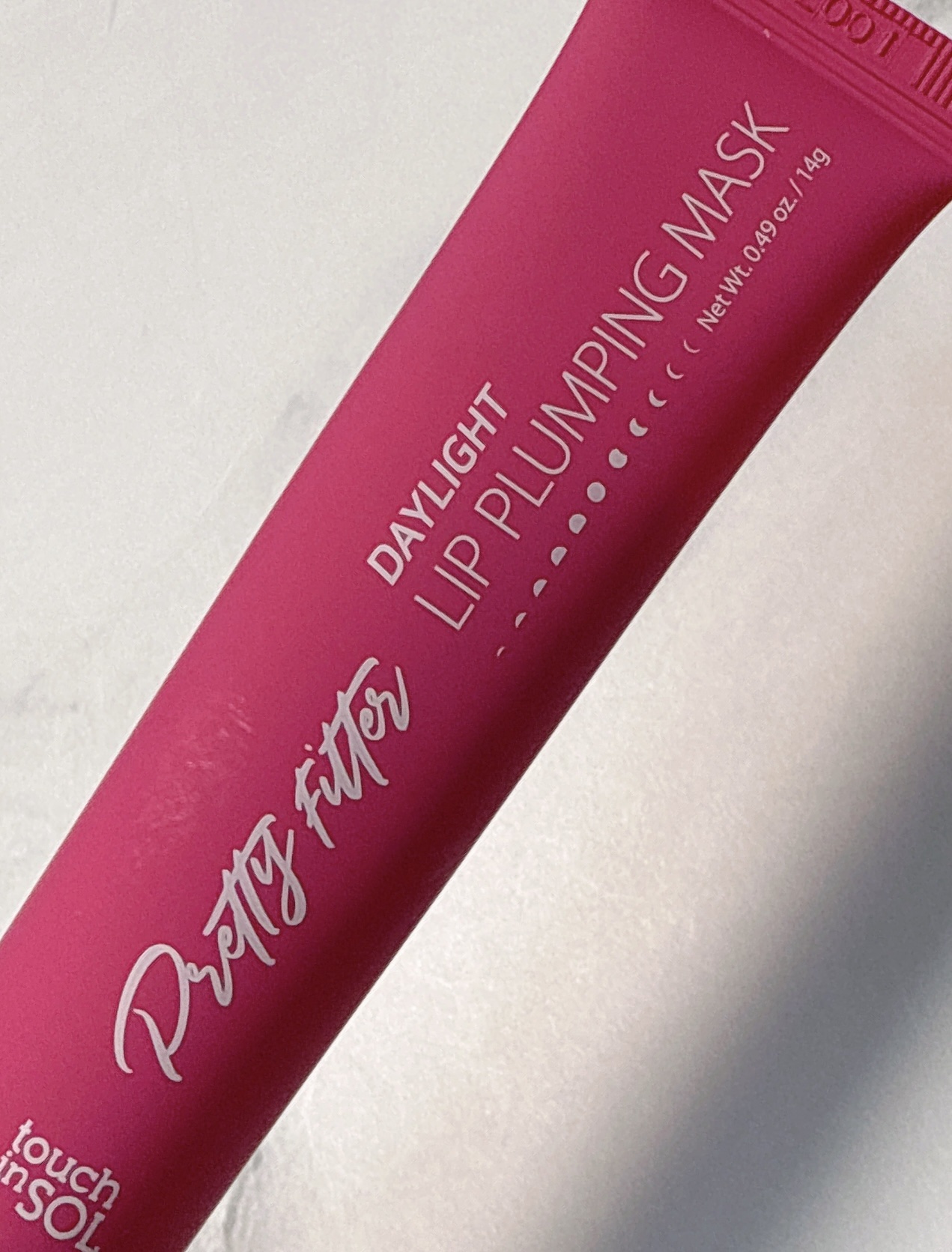 プリティーフィルターデイライトリッププランピングマスク/touch in SOL /リップマスクを使ったクチコミ（2枚目）