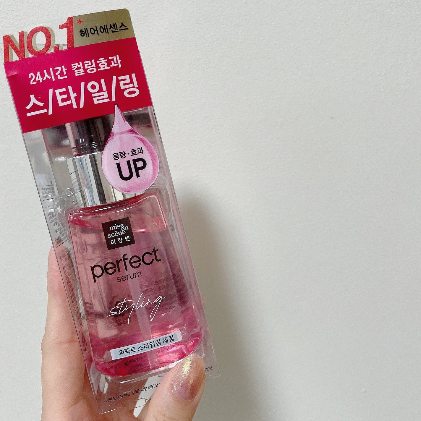 パーフェクト セラム ローズエディション/miseenscene/ヘアオイルを使ったクチコミ(1枚目)