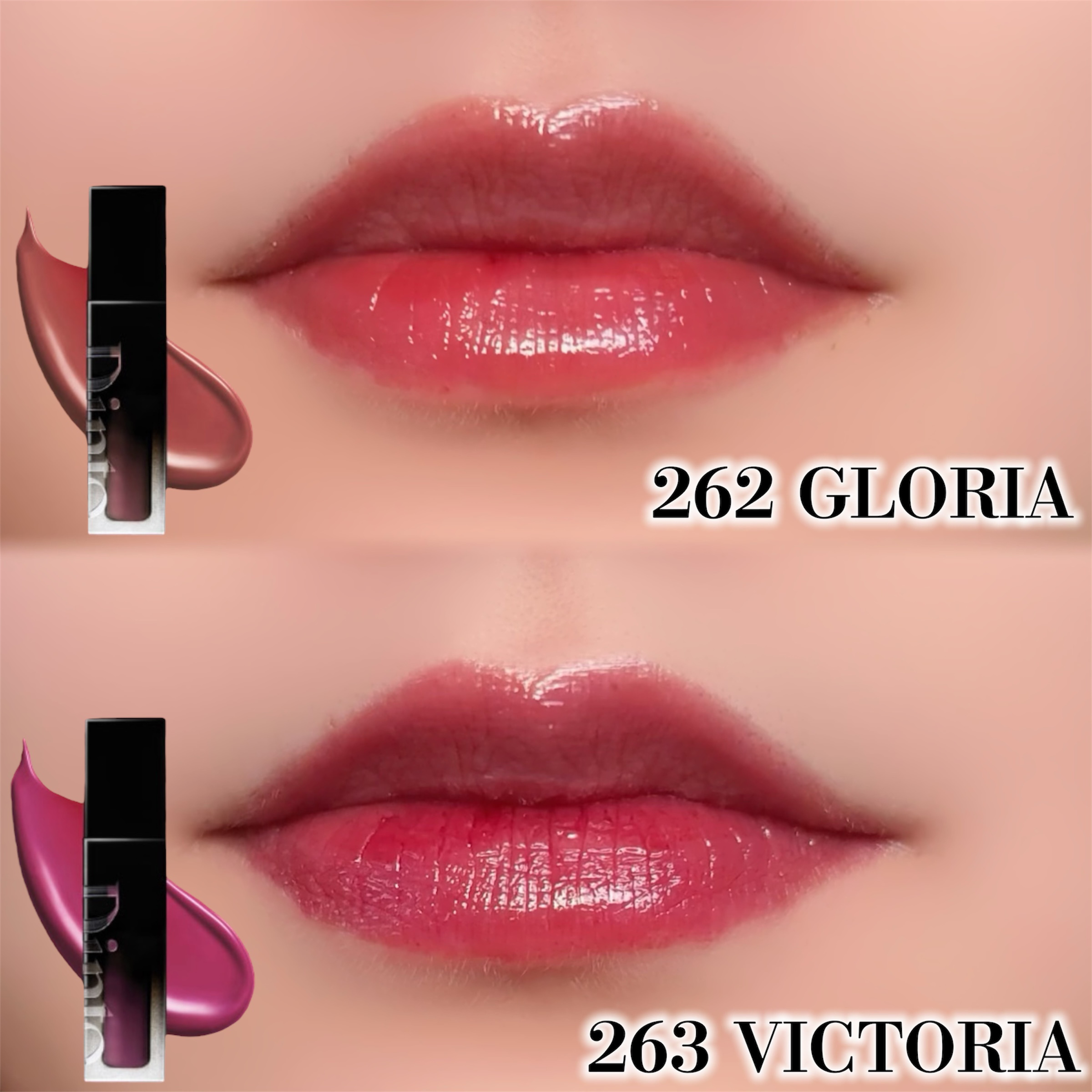 [バレンタインリミテッド]ブラーグローイミニリップティントデュオ/Dinto/リップティントを使ったクチコミ（3枚目）