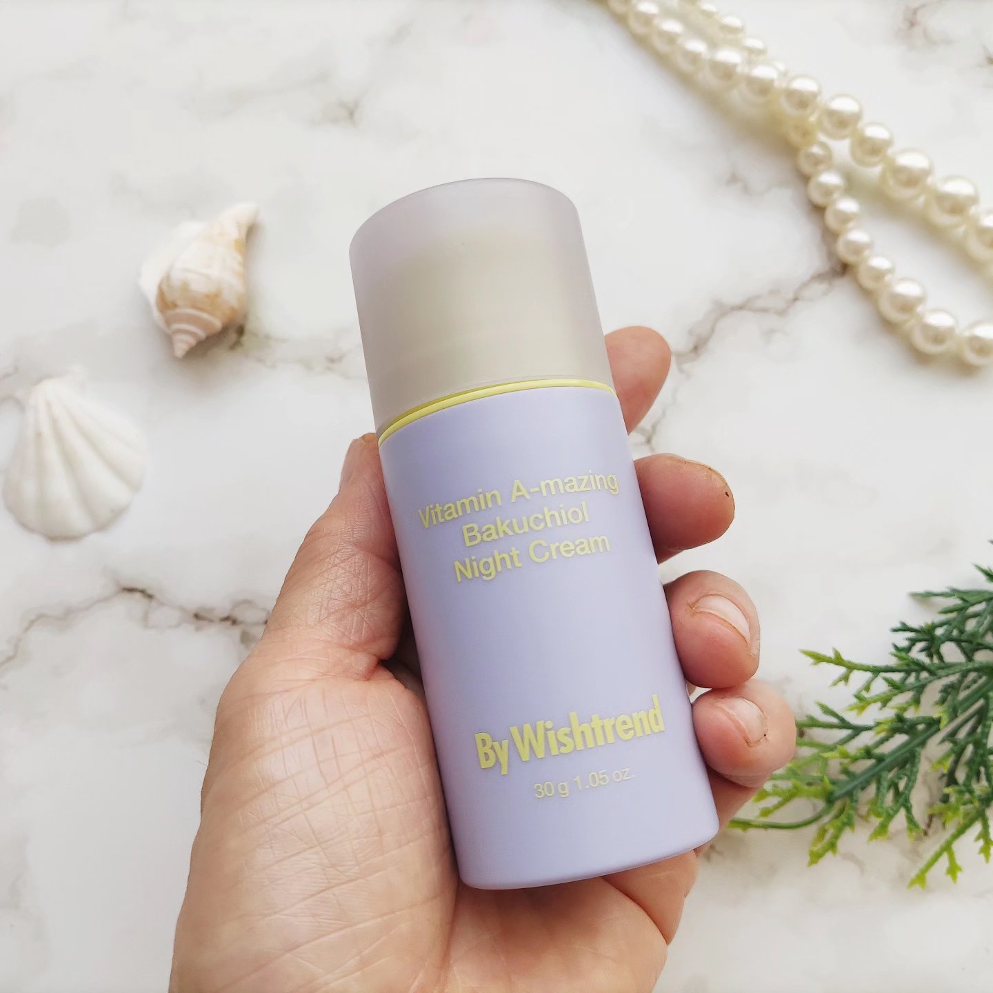 ビタミンA-mazingバクチオールナイトクリーム/By Wishtrend/フェイスクリームを使ったクチコミ（2枚目）