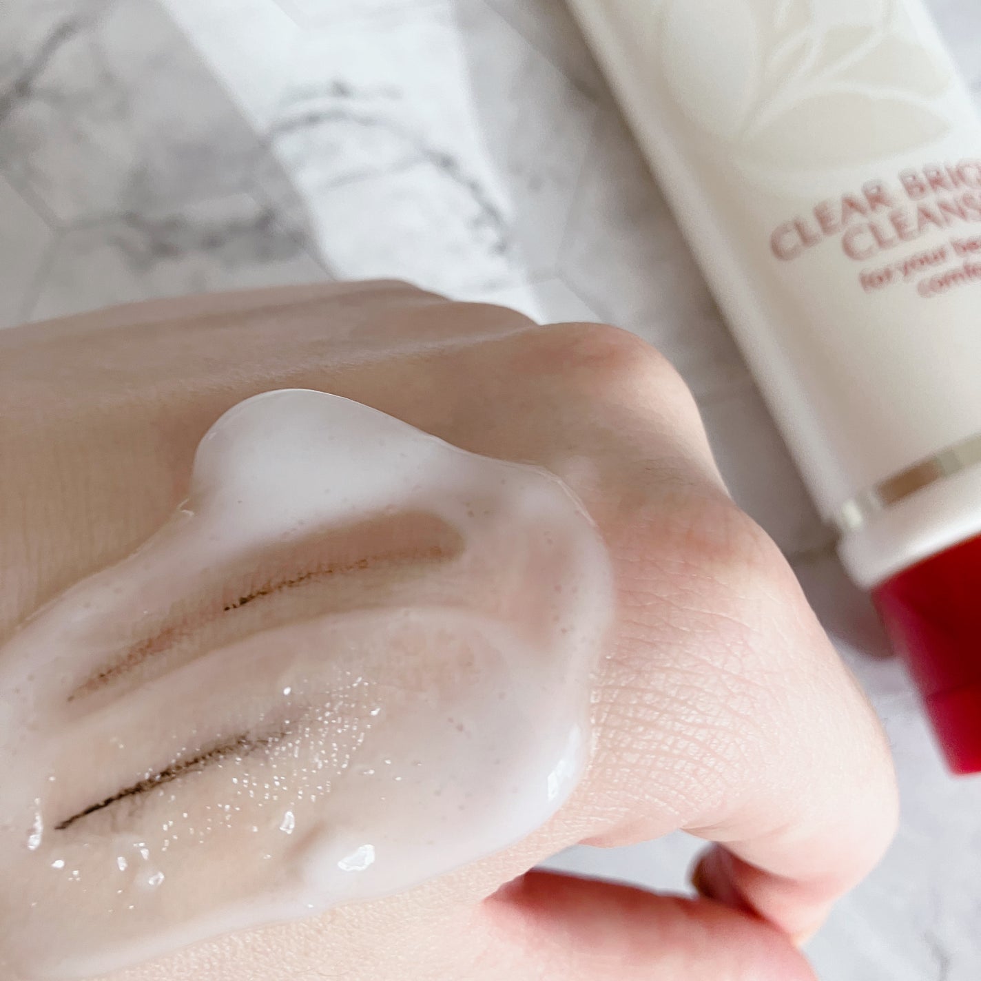 クリアブライトクレンジング/Papilio/ミルククレンジングを使ったクチコミ(3枚目)