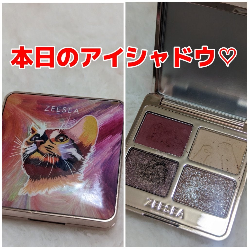 アニマルアイシャドウ(4シェード)/ZEESEA/アイシャドウパレットを使ったクチコミ(1枚目)