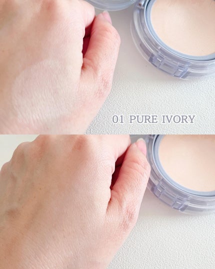 ウォーター光彩クッション /MERYTHOD/クッションファンデーションを使ったクチコミ(5枚目)