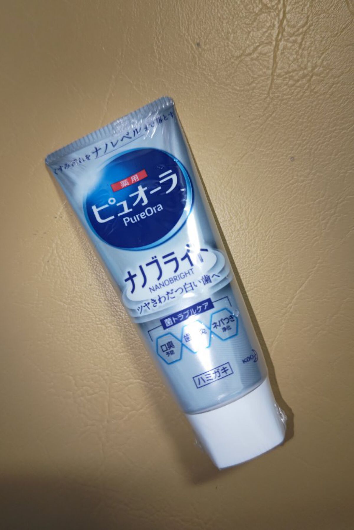ナノブライト 薬用ハミガキ/ピュオーラ/歯磨き粉を使ったクチコミ（1枚目）