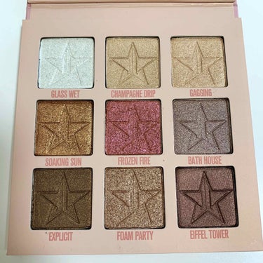 MINI ORGY EYESHADOW PALETTE/Jeffree Star Cosmetics/アイシャドウパレットを使ったクチコミ（2枚目）