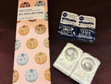 N’s COLLECTION 1day ココナッツ/N’s COLLECTION/ワンデー（１DAY）カラコンを使ったクチコミ（2枚目）