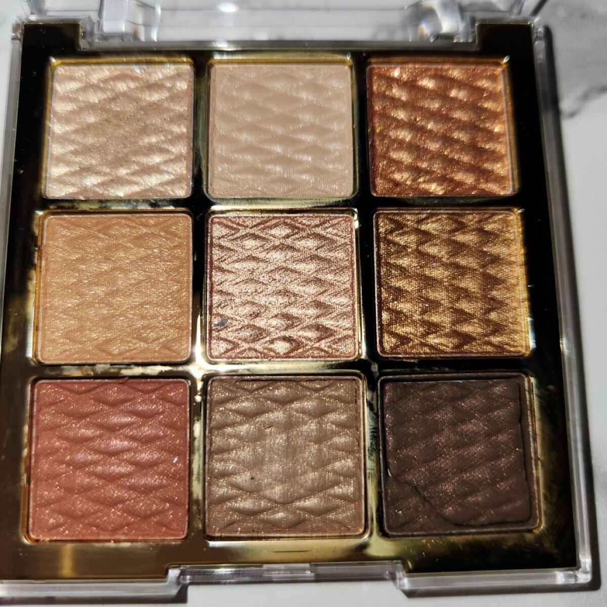 ソフトクレイビームアイシャドウパレット/AMIOK/ジェル・クリームアイシャドウを使ったクチコミ(2枚目)