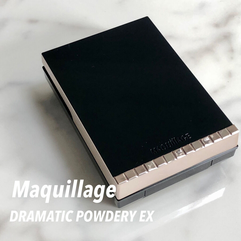 ドラマティックパウダリー EX オークル10/マキアージュ/パウダーファンデーションを使ったクチコミ（1枚目）