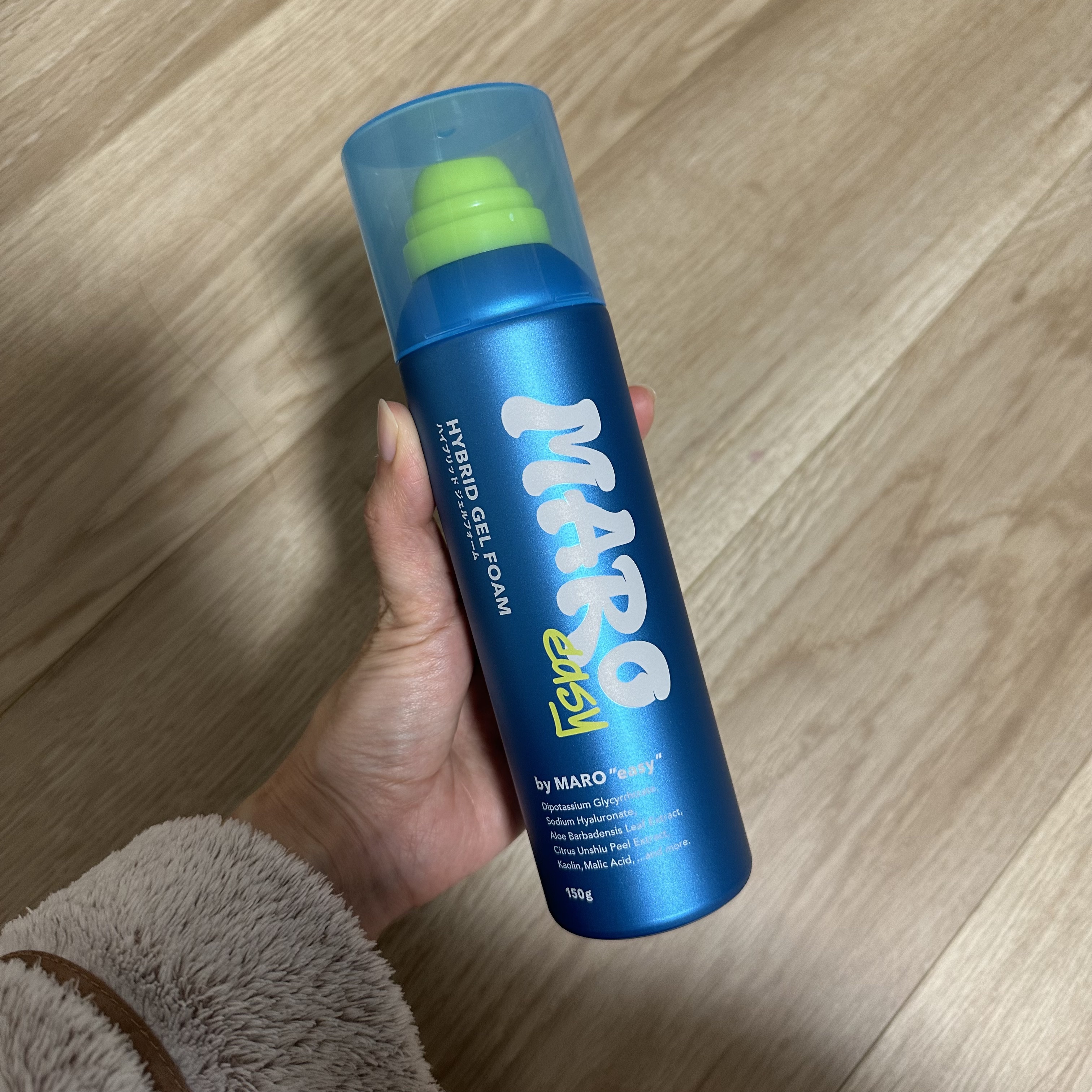 easy ハイブリッド ジェルフォーム シトラスウッドの香り/MARO/ムダ毛ケアを使ったクチコミ（1枚目）