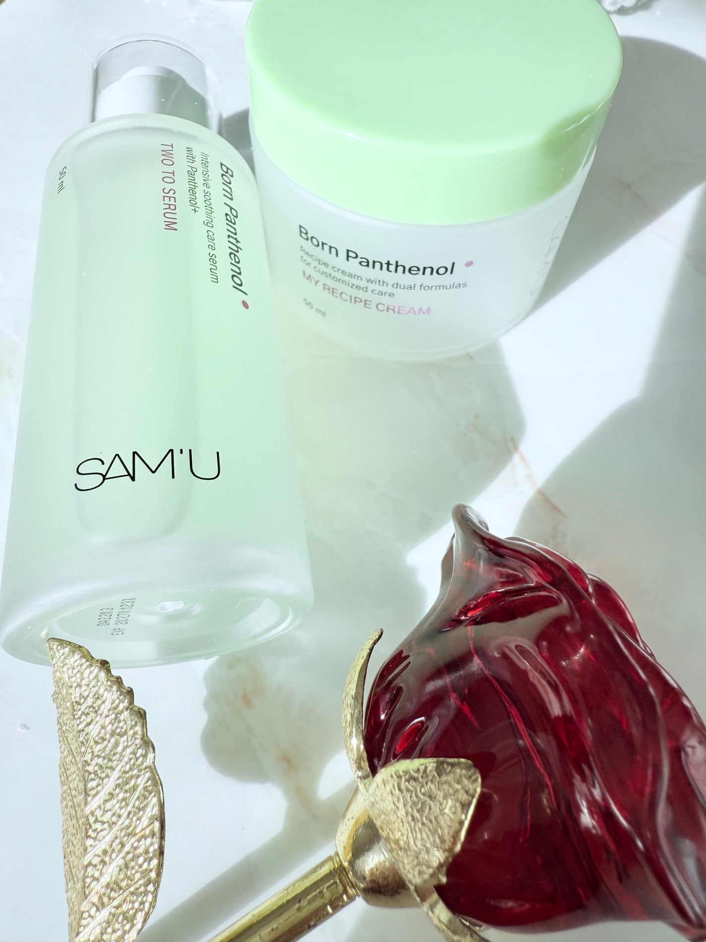 ボーンパンテノールマイレシピクリーム/SAM'U/フェイスクリームを使ったクチコミ(4枚目)