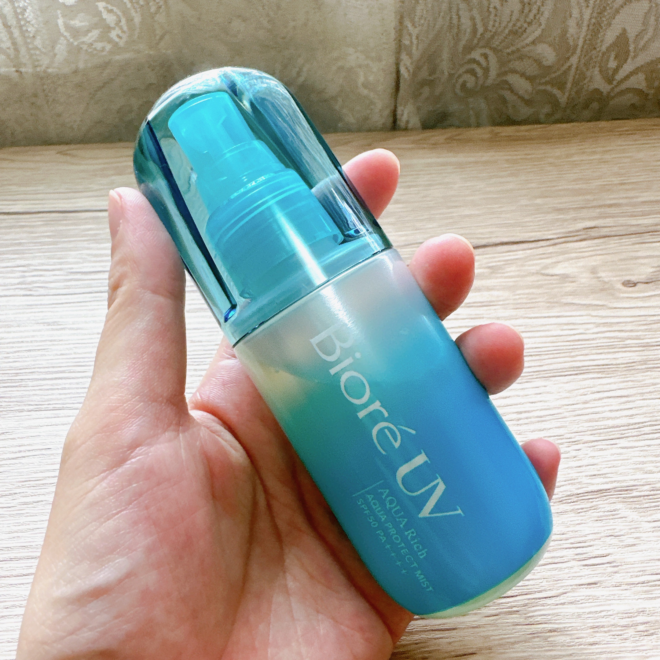 ビオレUV アクアリッチ アクアプロテクトミスト/ビオレ/日焼け止めミスト・スプレーを使ったクチコミ（1枚目）