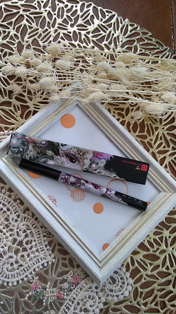 シアーペインティングライナー BR 透け感ブラウン/KATE/リキッドアイライナーを使ったクチコミ（2枚目）