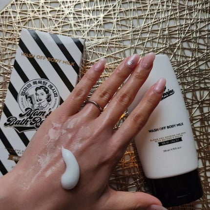 ウォッシュオフ ボディミルク/Mom’s Bath Recipe/ボディミルクを使ったクチコミ(2枚目)